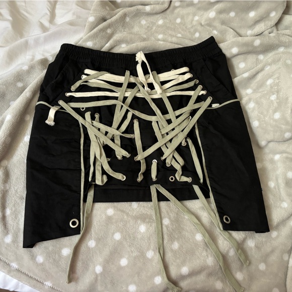 Fashion Nova Lace Up Skirt - Picture 5 of 7